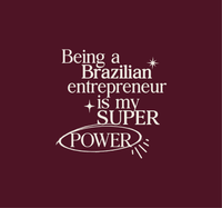 Brazilian Enterpreneur Tee Burgundy