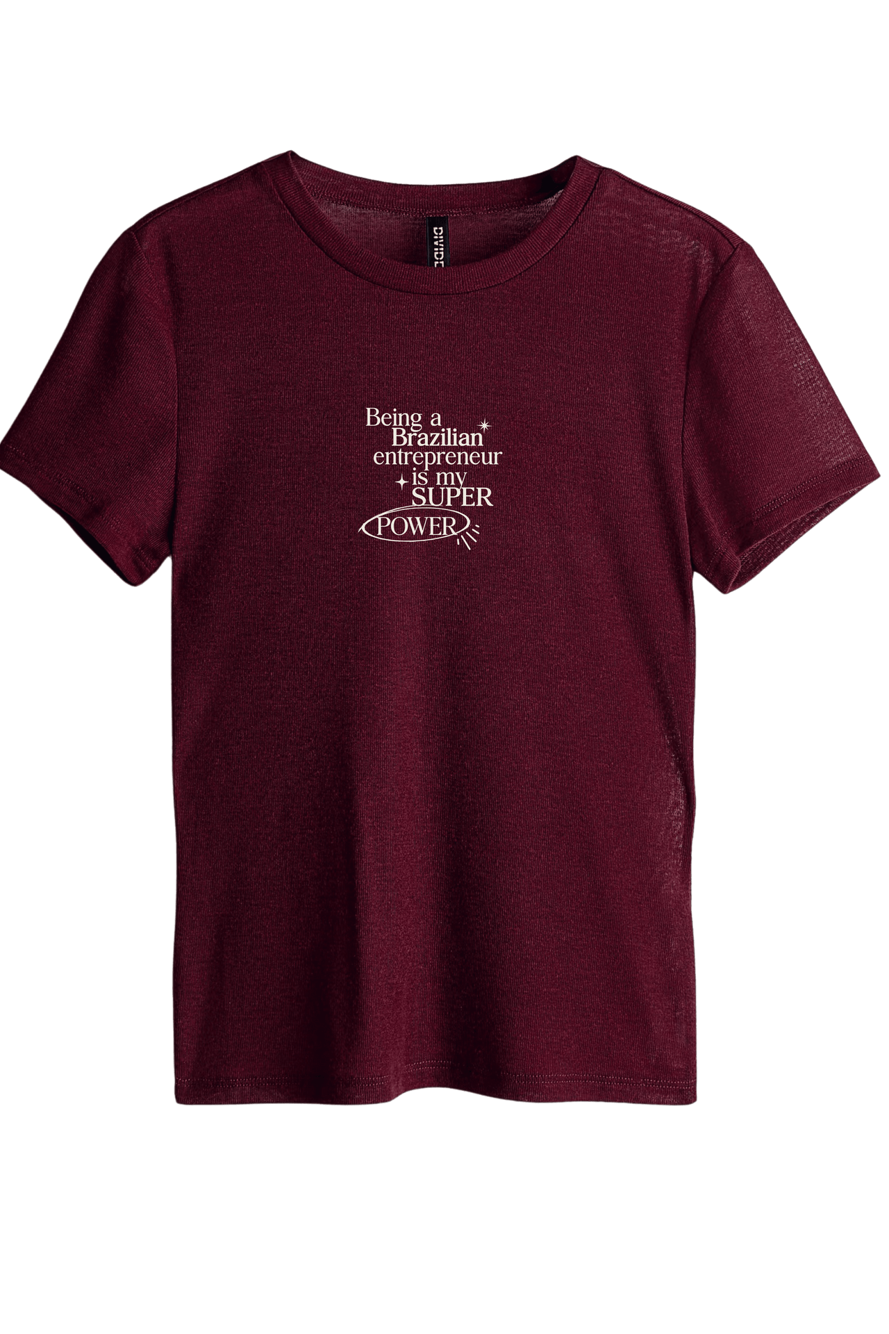 Brazilian Enterpreneur Tee Burgundy