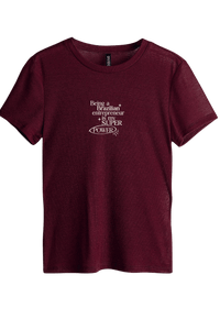 Brazilian Enterpreneur Tee Burgundy